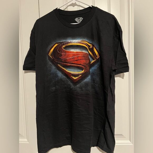 Superman Graphic Tee Vintage DC Comics Short Sleeve - Picture 1 of 6